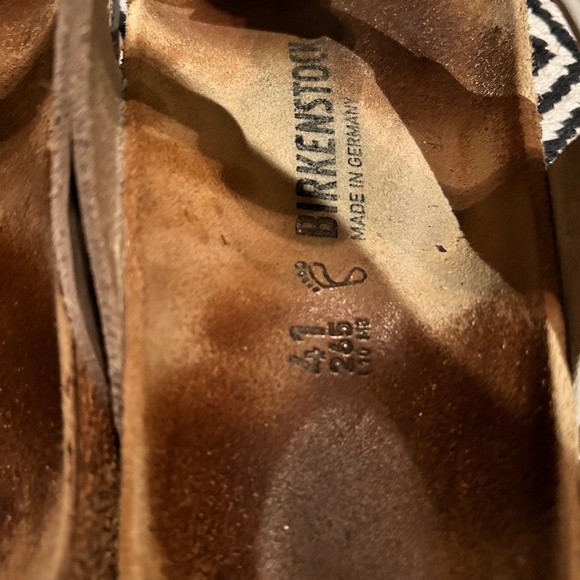 Birkenstock Braided Gizeh Sandals - "Iron" color, size 41 - Picture 4 of 6